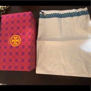 Tory Burch Shoe Box and Dustbag